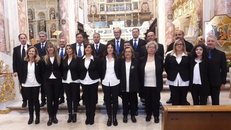 A Matera, Santa Messa cantata con la cortonese Corale Laurenziana