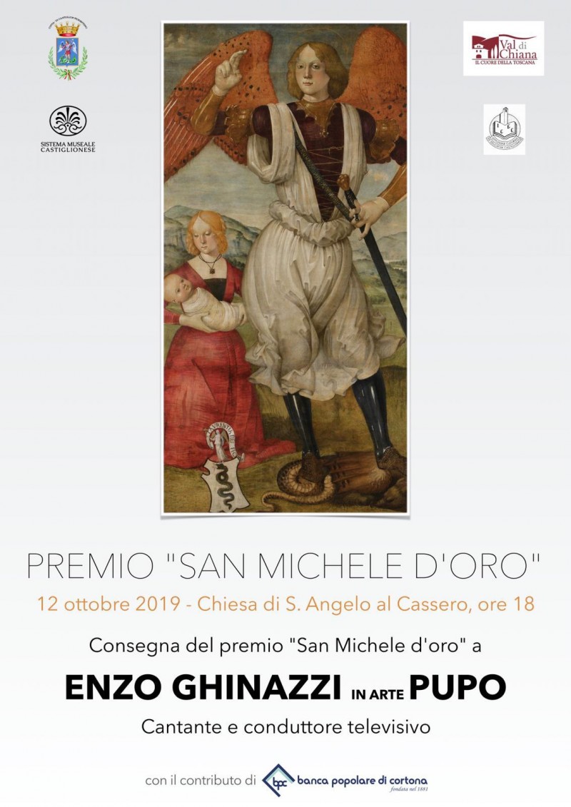 Il Premio San Michele d’Oro 2019 a Enzo Ghinazzi, in arte “Pupo”