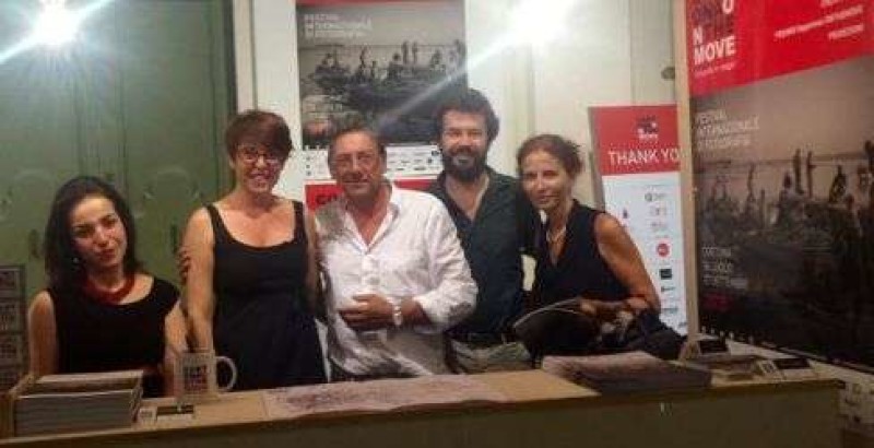 Sergio Castellitto e Margaret Mazzantini in visita a Cortona per il Festival On The Move